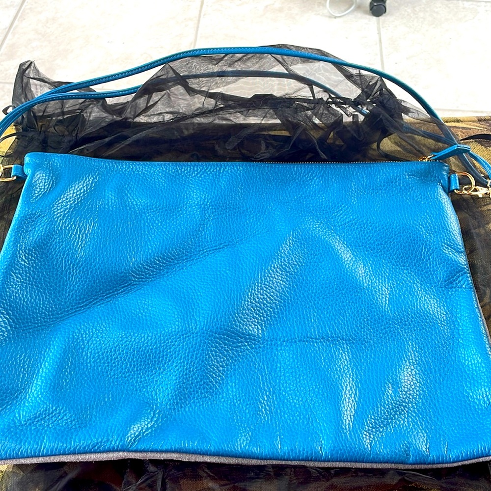 Una alla Volta Italian leather handbag nwot